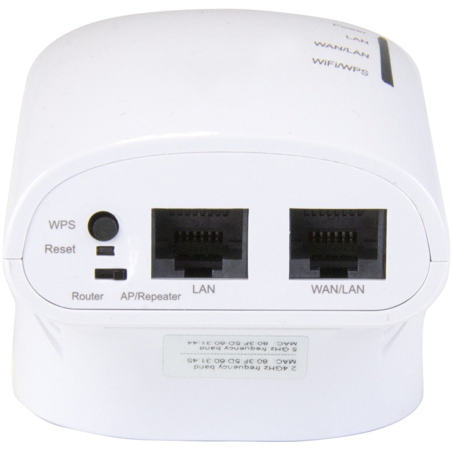 StarTech.com AC750 Dual Band Wireless-AC Access Point, Router and Repeater - Wall Plug - 2.4GHz and 5GHz Wi-Fi Extender WFRAP433ACD