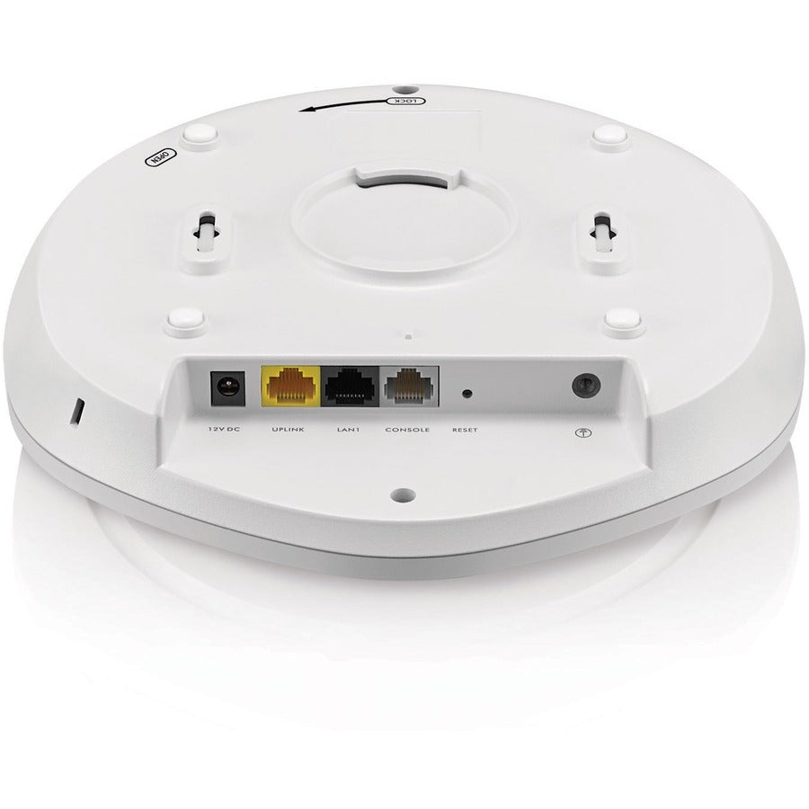 ZyXEL WAC6503D-S IEEE 802.11ac 1.27 Gbit/s Wireless Access Point - 2.46 GHz, 5.85 GHz - MIMO Technology - 2 x Network (RJ-45) - Ethernet, Fast Ethernet, Gigabit Ethernet - Ceiling Mountable