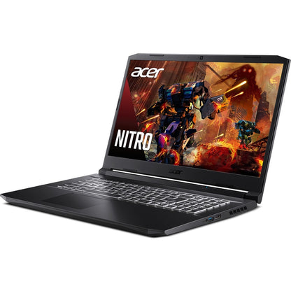 Acer Nitro 5 AN517-54 AN517-54-76TJ 17.3" Gaming Notebook - Full HD - 1920 x 1080 - Intel Core i7 11th Gen i7-11800H Octa-core (8 Core) 2.30 GHz - 16 GB RAM - 512 GB SSD NH.QF6AA.001