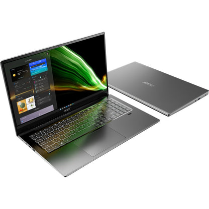 Acer Swift X SFX16-51G SFX16-51G-756N 16.1" Notebook - Full HD - 1920 x 1080 - Intel Core i7 11th Gen i7-11390H Quad-core (4 Core) 3.40 GHz - 16 GB RAM - 512 GB SSD NX.AYLAA.001