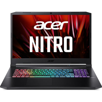 Acer Nitro 5 AN517-41 AN517-41-R39N 17.3" Gaming Notebook - Full HD - 1920 x 1080 - AMD Ryzen 5 5600H Hexa-core (6 Core) 3.30 GHz - 8 GB RAM - 512 GB SSD NH.QASAA.003