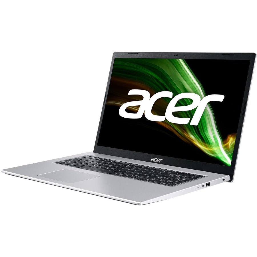 Acer Aspire 3 A317-53 A317-53-591M 17.3" Notebook - HD+ - Intel Core i5 11th Gen i5-1135G7 - 8 GB - 512 GB SSD - English (US), French Keyboard - Pure Silver NX.AD0AA.009