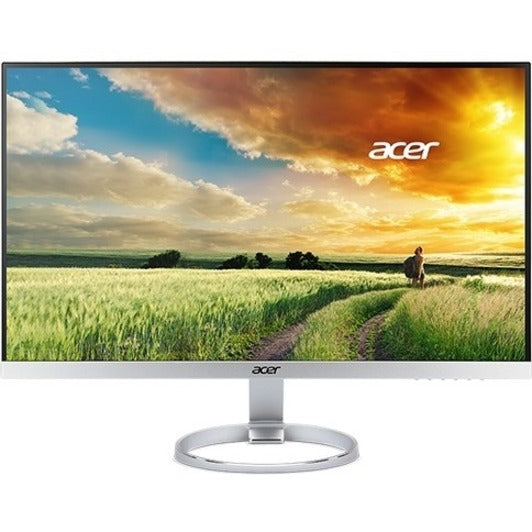 Acer H277HK 27" Class 4K UHD LCD Monitor - 16:9 - Silver, White UM.HH7AA.005