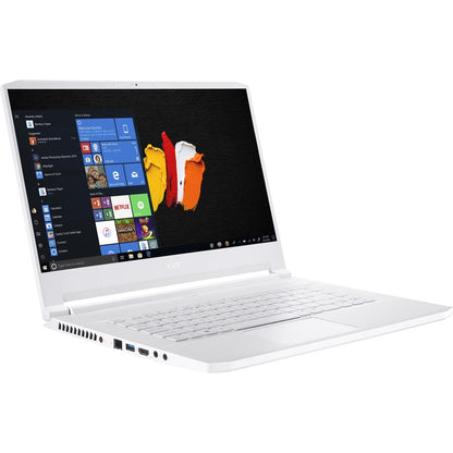 Acer ConceptD 7 CN715-71 CN715-71-70LR 15.6" Notebook - 4K UHD - 3840 x 2160 - Intel Core i7 i7-9750H Hexa-core (6 Core) 2.60 GHz - 16 GB RAM - 1 TB SSD - White NX.C4HAA.001