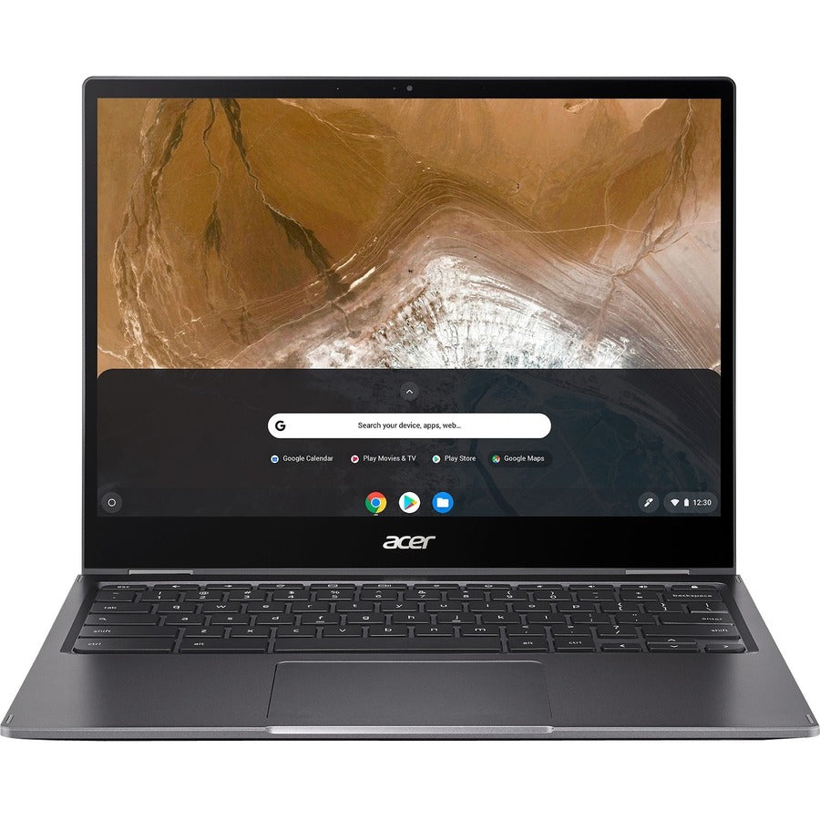 Acer CP713-2W CP713-2W-38P1 13.5" Touchscreen Convertible 2 in 1 Chromebook - 2K - 2256 x 1504 - Intel Core i3 10th Gen i3-10110U Dual-core (2 Core) 2.10 GHz - 8 GB RAM - 256 GB SSD - Steel Gray NX.HQBAA.001