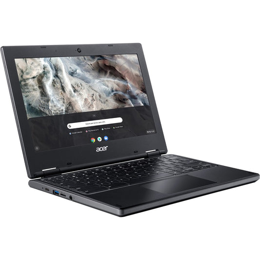 Acer C721 C721-48BR 11.6" Chromebook - HD - 1366 x 768 - AMD A-Series 7th Gen A4-9120C Dual-core (2 Core) 1.60 GHz - 4 GB RAM - 32 GB Flash Memory - Shale Black NX.HBNAA.002