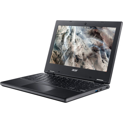 Acer C721 C721-48BR 11.6" Chromebook - HD - 1366 x 768 - AMD A-Series 7th Gen A4-9120C Dual-core (2 Core) 1.60 GHz - 4 GB RAM - 32 GB Flash Memory - Shale Black NX.HBNAA.002