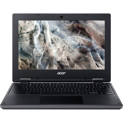 Acer C721 C721-48BR 11.6" Chromebook - HD - 1366 x 768 - AMD A-Series 7th Gen A4-9120C Dual-core (2 Core) 1.60 GHz - 4 GB RAM - 32 GB Flash Memory - Shale Black NX.HBNAA.002