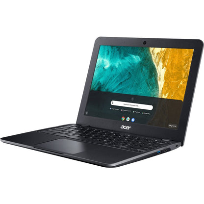 Acer Chromebook 512 C851T C851T-C6B2 12" Touchscreen Chromebook - Intel Celeron N4020 - 4 GB - 32 GB Flash Memory - English (US), French Keyboard - Shale Black NX.H8YAA.008