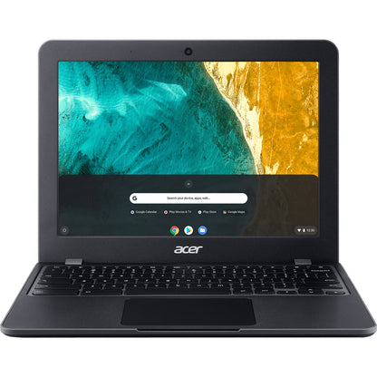 Acer Chromebook 512 C851T C851T-C6XB 12" Touchscreen Chromebook - 1366 x 912 - Intel Celeron N4020 Dual-core (2 Core) 1.10 GHz - 4 GB RAM - 32 GB Flash Memory - Shale Black NX.H8YAA.007