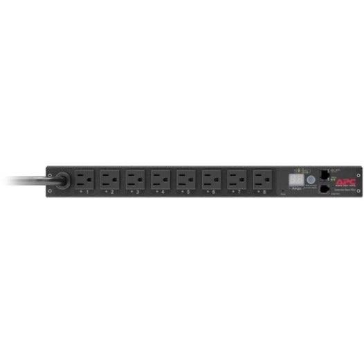 APC by Schneider Electric Rack PDU, Switched, 1U, 15A, 100/120V, (8)5-15 AP7900B