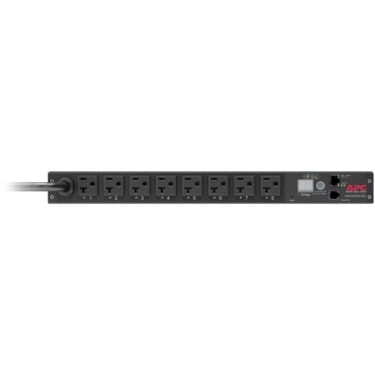 APC by Schneider Electric Rack PDU, Switched, 1U, 20A, 120V, (8)5-20 AP7901B