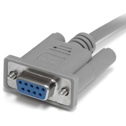 StarTech.com Serial Null modem cable - DB-9 (F) - DB-9 (F) - 10 ft SCNM9FM