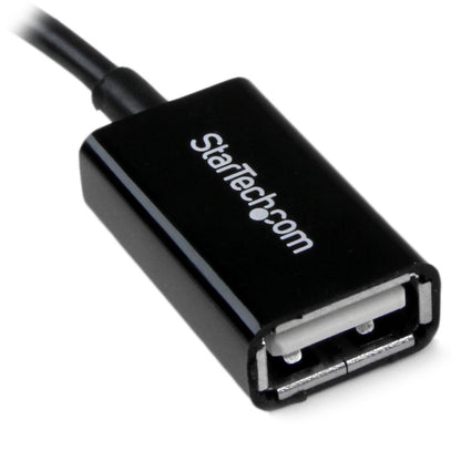 StarTech.com 5in Micro USB to USB OTG Host Adapter M/F UUSBOTG