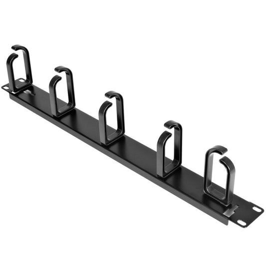 StarTech.com 1U 19in Metal Rackmount Cable Management Panel - Rack cable management kit - 1U CABLMANAGER2