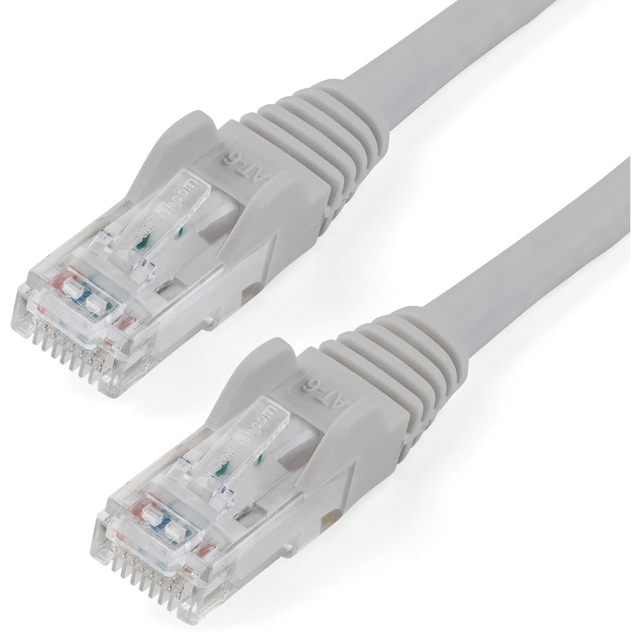 StarTech.com 3ft CAT6 Ethernet Cable - Gray Snagless Gigabit - 100W PoE UTP 650MHz Category 6 Patch Cord UL Certified Wiring/TIA N6PATCH3GR