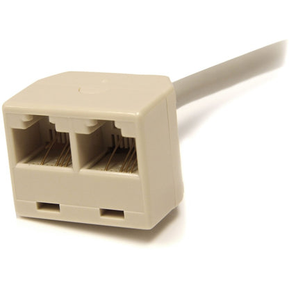 StarTech.com 2-to-1 RJ45 Splitter Cable Adapter - Network splitter - RJ-45 (M) - RJ-45 (F) RJ45SPLITTER