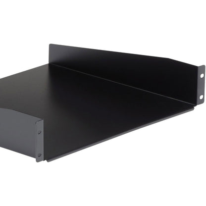 StarTech.com 2U Server Rack Cabinet Shelf - Fixed 16" Deep Cantilever Rackmount Tray for 19" Data/AV/Network Enclosure w/cage nuts, screws CABSHELF