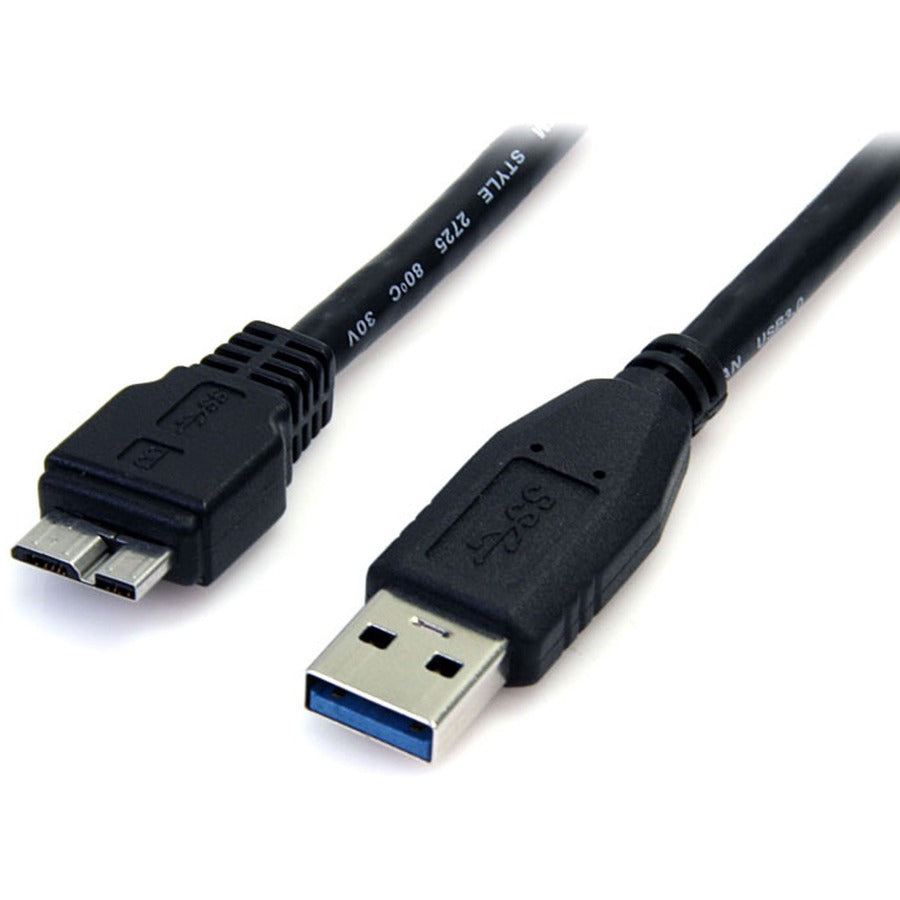 StarTech.com 3 ft Black SuperSpeed USB 3.0 Cable A to Micro B USB3SAUB3BK