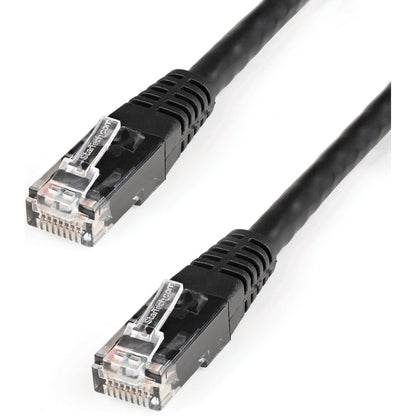 StarTech.com 5ft CAT6 Ethernet Cable - Black Molded Gigabit - 100W PoE UTP 650MHz - Category 6 Patch Cord UL Certified Wiring/TIA C6PATCH5BK