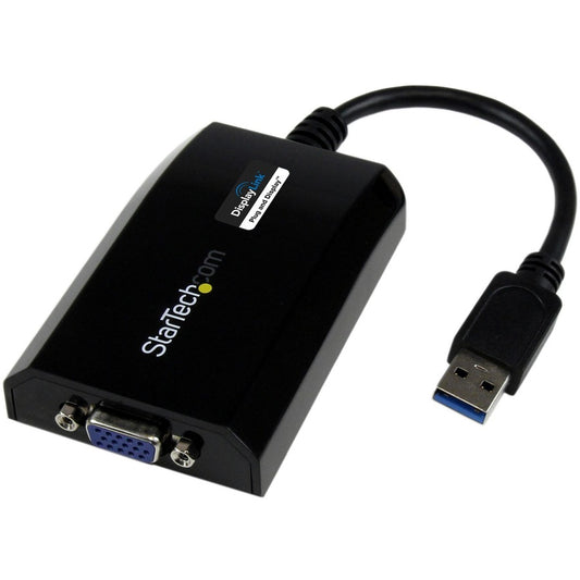 StarTech.com USB 3.0 to VGA External Video Card Multi Monitor Adapter for Mac&reg; and PC - 1920x1200 / 1080p USB32VGAPRO