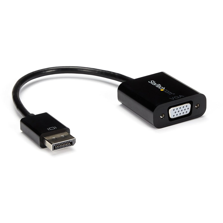 StarTech.com DisplayPort to VGA Adapter, Active DP to VGA Converter, 1080p Video, DP to VGA Adapter Dongle (Digital to Analog), DP 1.2 DP2VGA3