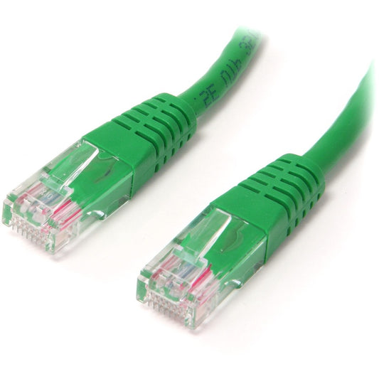 StarTech.com 10 ft Green Molded Cat5e UTP Patch Cable M45PATCH10GN