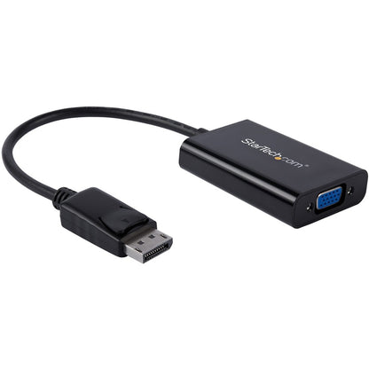 StarTech.com DisplayPort to VGA Adapter with Audio - DP to VGA Converter - 1920x1200 DP2VGAA