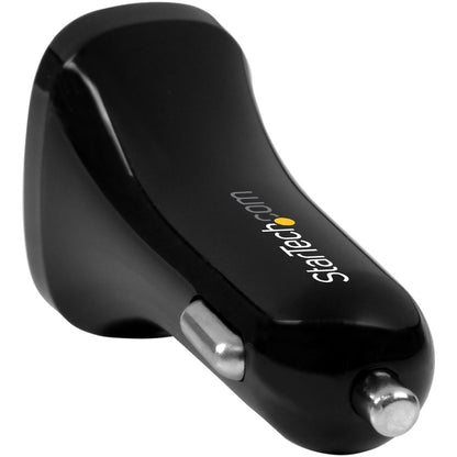 Star Tech.com Dual Port USB Car Charger - Black - High Power 24W/4.8A - 2 port USB Car Charger - Charge two tablets at once USB2PCARBKS