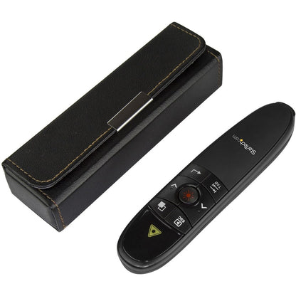 Star Tech.com Wireless Presentation Remote with Red Laser Pointer - 90 ft. - PowerPoint Presentation Clicker for Mac & Windows (PRESREMOTE) PRESREMOTE