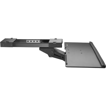 StarTech.com Under Desk Keyboard Tray - Adjustable - Keyboard Drawer - Computer Keyboard Stand - Keyboard Shelf 26.4in W - Keyboard Shelf KBTRAYADJ