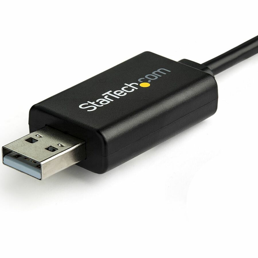 StarTech.com 6 ft / 1.8 m Cisco USB Console Cable - USB to RJ45 Rollover Cable - Transfer rates up to 460Kbps - M/M - Windows&reg;, Mac and Linux&reg; Compatible ICUSBROLLOVR