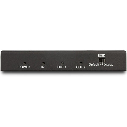 StarTech.com 2 Port HDMI Splitter - 4K 60Hz - 1x2 Way HDMI 2.0 Splitter - HDR - ST122HD203 ST122HD202