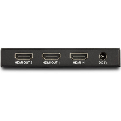 StarTech.com 2 Port HDMI Splitter - 4K 60Hz - 1x2 Way HDMI 2.0 Splitter - HDR - ST122HD203 ST122HD202