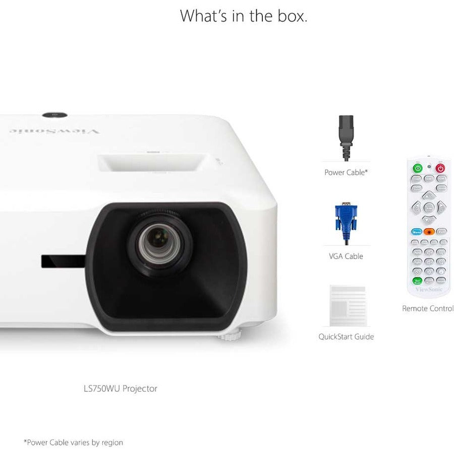 ViewSonic LS750WU 3D Ready Laser Projector - 16:10 LS750WU