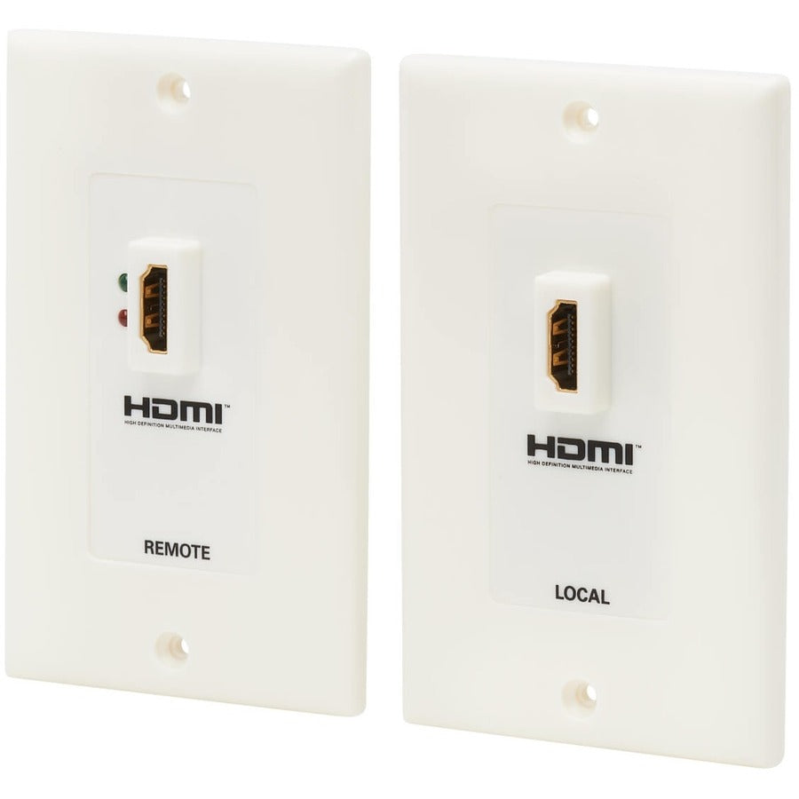 Tripp Lite HDMI Wallplate Extender Kit Over Cat5 / Cat6 F/F P167-000