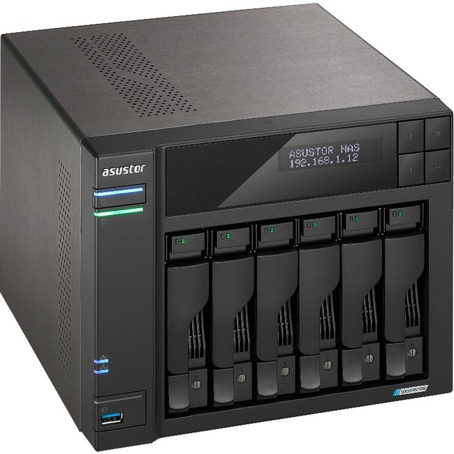 ASUSTOR Lockerstor 6 AS6706T SAN/NAS Storage System AS6706T