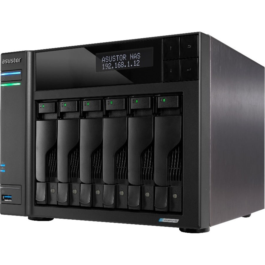 ASUSTOR Lockerstor 6 AS6706T SAN/NAS Storage System AS6706T