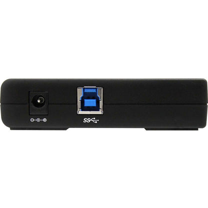 StarTech.com 4 Port Black SuperSpeed USB 3.0 Hub - 5Gbps ST4300USB3