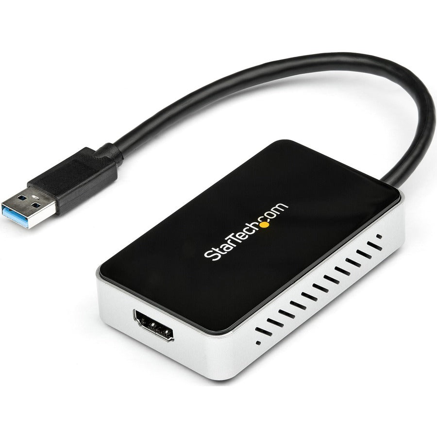 StarTech.com USB 3.0 to HDMI External Video Card Multi Monitor Adapter with 1-Port USB Hub - 1920x1200 / 1080p USB32HDEH