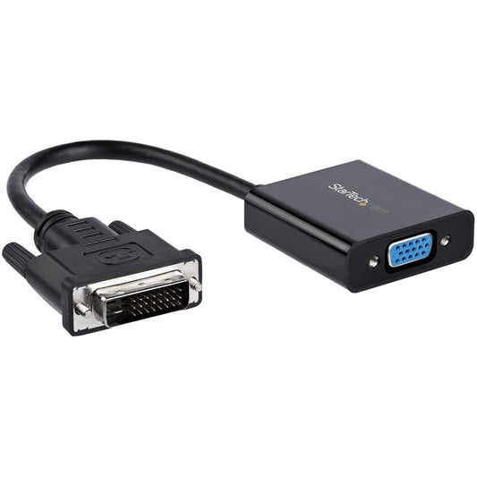 StarTech.com DVI-D to VGA Active Adapter Converter Cable - 1080p DVI2VGAE