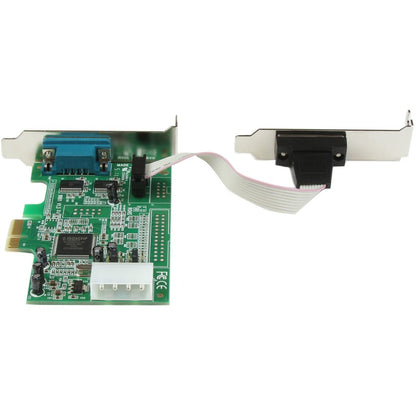 StarTech.com 2 Port Low Profile PCI Express Serial Card - 16550 PEX2S553LP