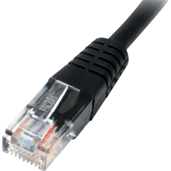 StarTech.com 10ft Black Molded Cat5e UTP Patch Cable M45PATCH10BK