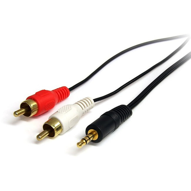 StarTech.com - Stereo Audio cable - RCA (M) - mini-phone stereo 3.5 mm (M) - 0.91 m MU3MMRCA