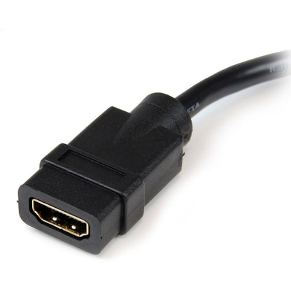 StarTech.com 8in HDMI�&reg; to DVI-D Video Cable Adapter - HDMI Female to DVI Male HDDVIFM8IN