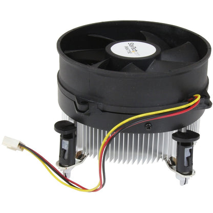 StarTech.com CPU Cooler Fan - Processor cooler - ( Socket 775 ) - aluminum - black - 95mm FAN775E