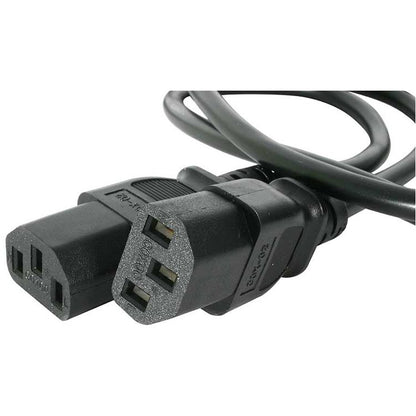 StarTech.com 6ft (2m) Computer Power Cord Y Splitter, NEMA 5-15P to 2x C13 Y Cable, 10A 125V, 18AWG, AC Power Cord, Monitor Power Cable PXT101Y