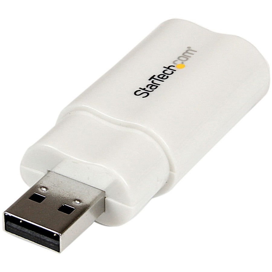 StarTech.com USB 2.0 to Audio Adapter - Sound card - stereo - Hi-Speed USB ICUSBAUDIO