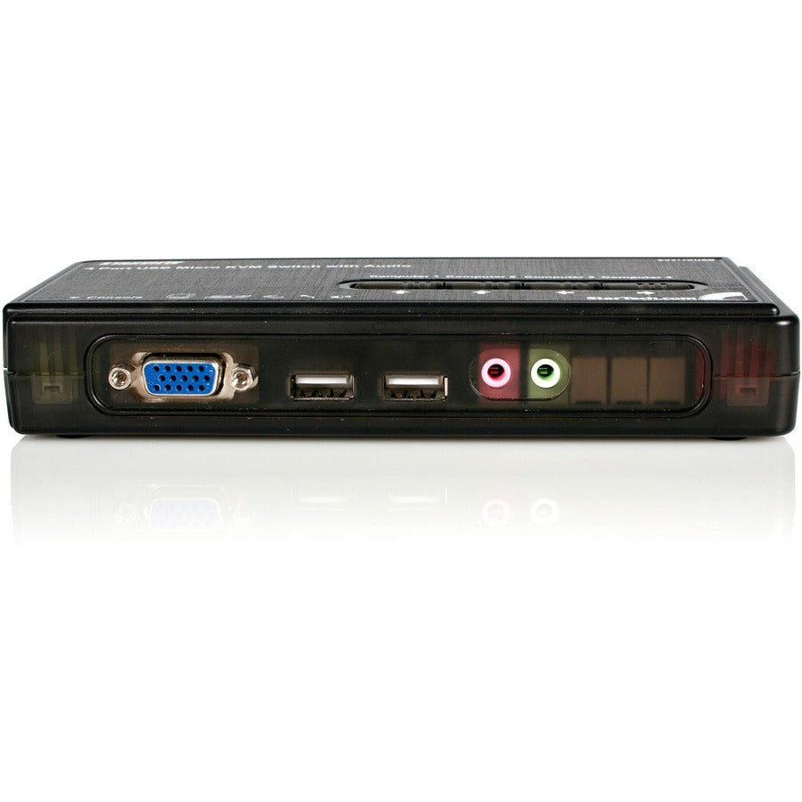 StarTech.com SV411KUSB - KVM / audio switch - USB - 4 ports - 1 local user SV411KUSB