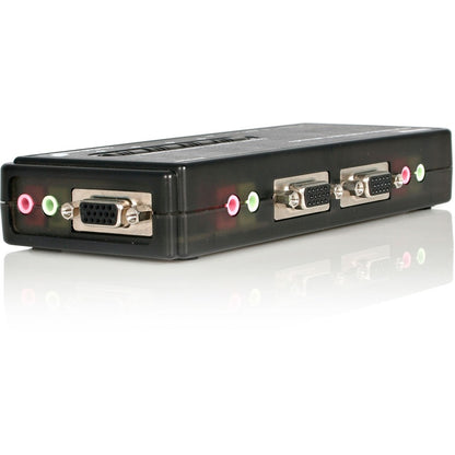 StarTech.com SV411KUSB - KVM / audio switch - USB - 4 ports - 1 local user SV411KUSB